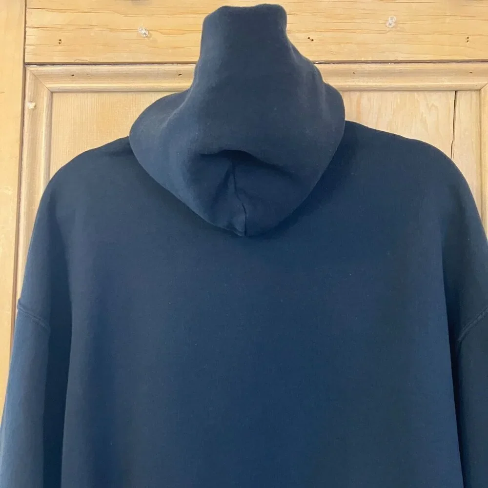 Jerzees Womens Vintage Y2K Cal Poly Water Polo Horse Hoodie Size XL Black SP EXC - Picture 7 of 8